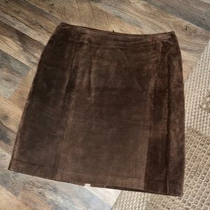 Sonoma| Leather Mini Skirt